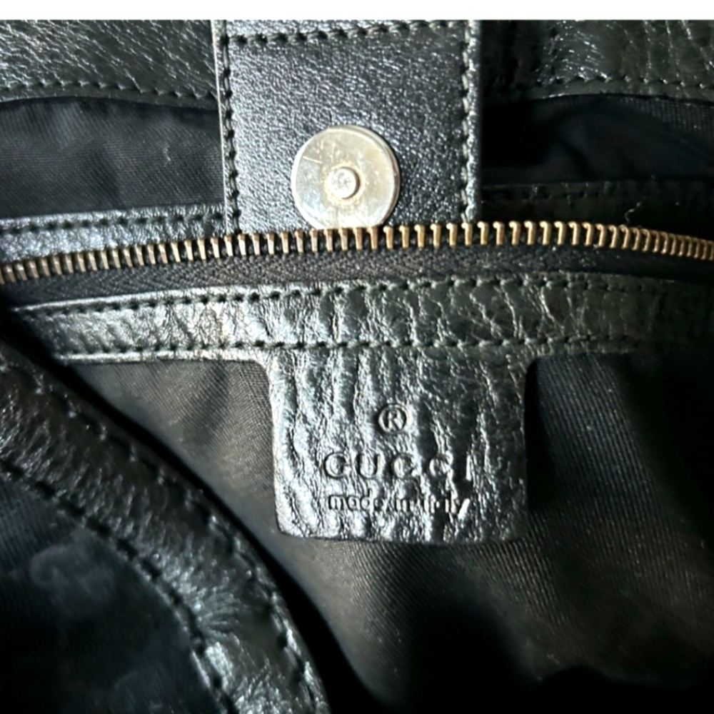 Gucci Black Leather Women's Bag - Picture 6 of 6